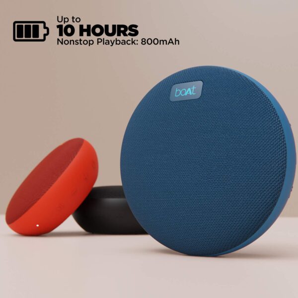 boAt Stone 180 5W Bluetooth Speaker with Upto 10 Hours Playback, 1.75" Driver, IPX7 & TWS Feature(Blue) - Image 3