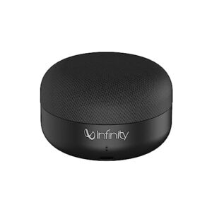 Infinity (JBL Fuze Pint, Wireless Ultra Portable Mini Speaker with Mic, Deep Bass, Dual Equalizer, Bluetooth 5.0 with Voice Assistant Support for Mobiles (Black)