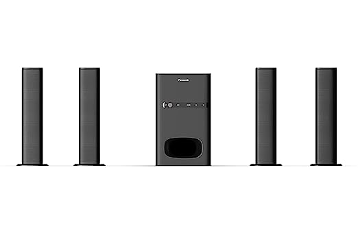Panasonic Sc-Ht480Gw-K 100W 4.1 Channel Auxiliary, USB, Micro USB Soundbar - Black