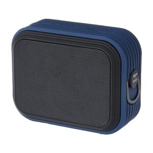 Amazon Basics Bluetooth Speaker, IPX5 Waterproof, TWS Function, 9W, Powerful Bass, BT 5.0, Up to 15hrs Playtime*, microSD Card Slot, AUX Input, USB Support and in-Built Noise Cancelling Mic (Blue)
