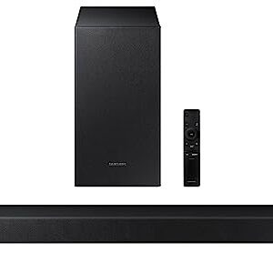 Samsung Dolby Digital Bluetooth Soundbar (HW-T42E/XL, Black, 2.1 Channel)