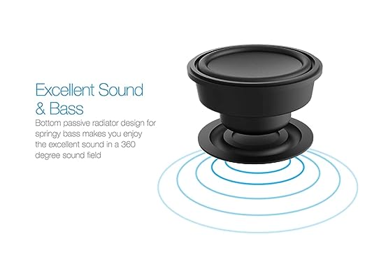 F&D W4 Wireless Portable Bluetooth Speaker (Color May Vary), Black - Image 4