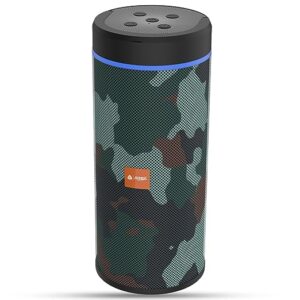 Aroma® Studio 34 Energy 10W Bluetooth Speaker Hi-fi Stereo Sound Surround Upto 10 Hours Playback, Best for Mobile, Laptop/PC, Ipad, Media Players with Multi Modes Aux/TF Card/USB Drive (Army)