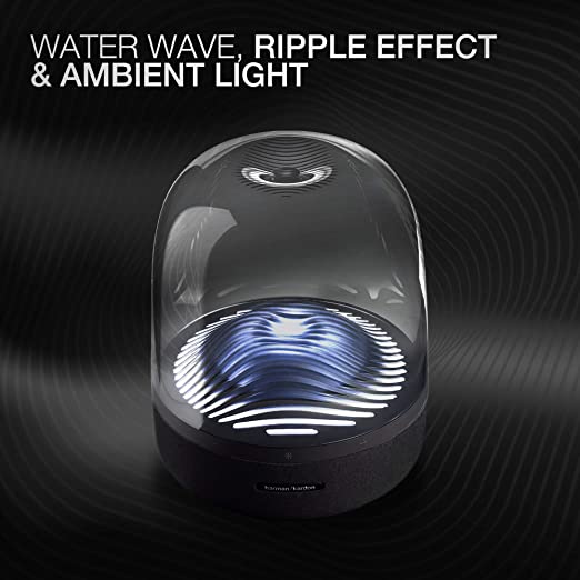 Harman Kardon Aura Studio 3, Award Winning Timeless Iconic & Elegant Design, Bluetooth Speaker with 360-Degree Immersive Sound & Ambient Light Effects - Image 3