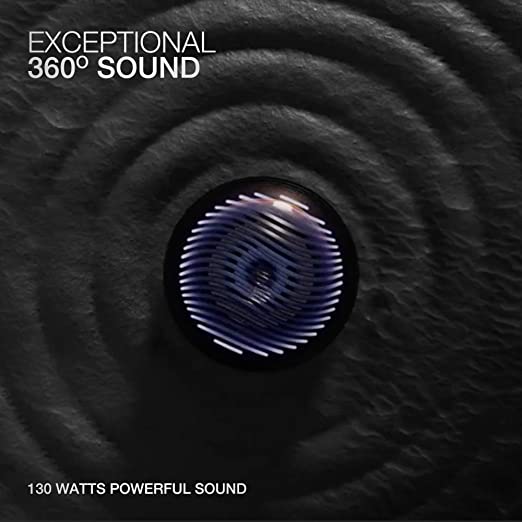 Harman Kardon Aura Studio 3, Award Winning Timeless Iconic & Elegant Design, Bluetooth Speaker with 360-Degree Immersive Sound & Ambient Light Effects - Image 4