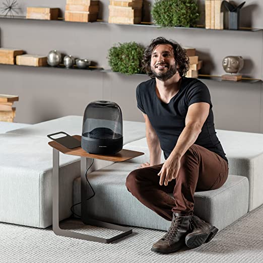Harman Kardon Aura Studio 3, Award Winning Timeless Iconic & Elegant Design, Bluetooth Speaker with 360-Degree Immersive Sound & Ambient Light Effects - Image 5