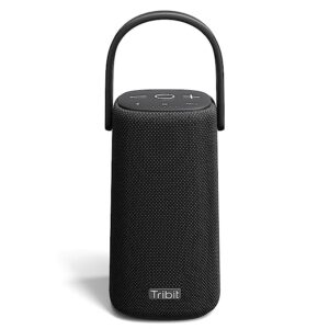 Tribit [Upgraded Version StormBox Pro Bluetooth Speaker 40W 5.3 Channel Wireless Portable Speaker High Fidelity 360° Sound Built-in XBass, 24H IP67 Waterproof Bluetooth Tower Subwoofer