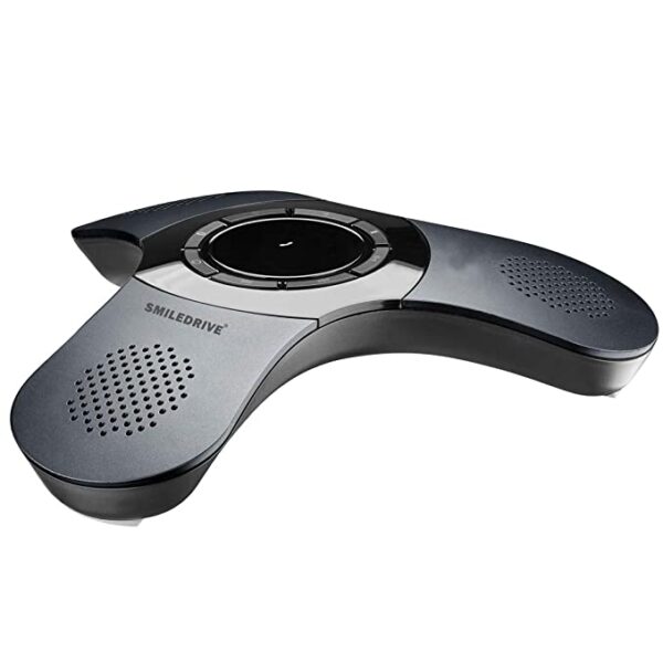 SMILEDRIVE Portable Bluetooth Mobile Conference Call Speaker with Omnidirectional Mic, Echo & Noise Cancellation - Image 6
