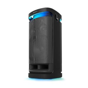 Sony SRS-XV900 X-Series Wireless Portable-Bluetooth Party-Speaker with 25 Hour-Battery, Built in Handle and Wheels (Omni Directional Sound and Light, USB, Bluetooth Connectivity)