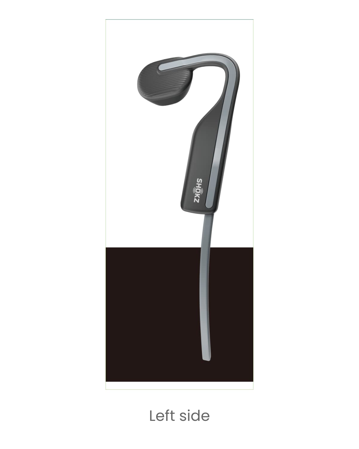 SHOKZ OpenMove Bluetooth Wireless Headphones with Mic, Bone Conduction Wireless Headset with 6H Playtime, IP55 Waterproof Sports Headphones for Running, Workout, Cycling (Slate Grey) - Image 5