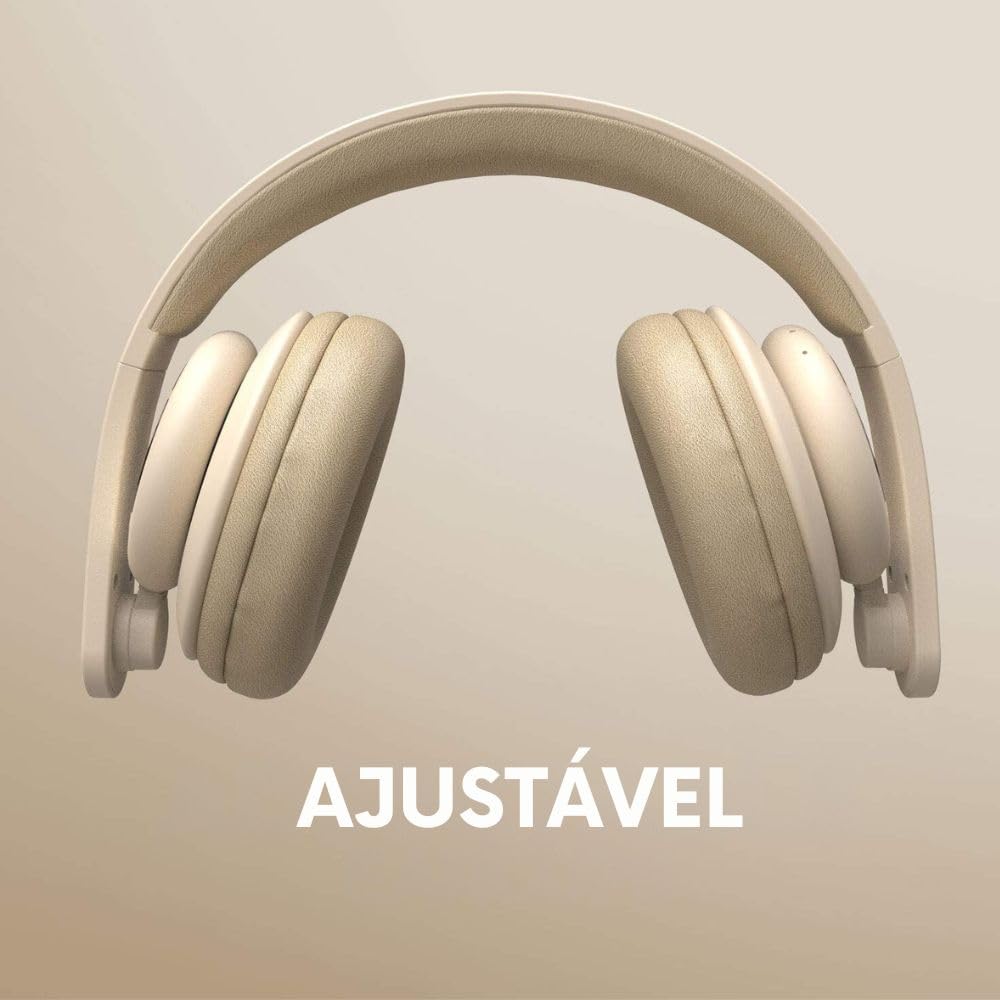 boAt Rockerz 450, 15 HRS Battery, 40mm Drivers, Padded Ear Cushions, Integrated Controls, Dual Modes, On Ear Bluetooth Headphones, Wireless Headphone with Mic (Hazel Beige)