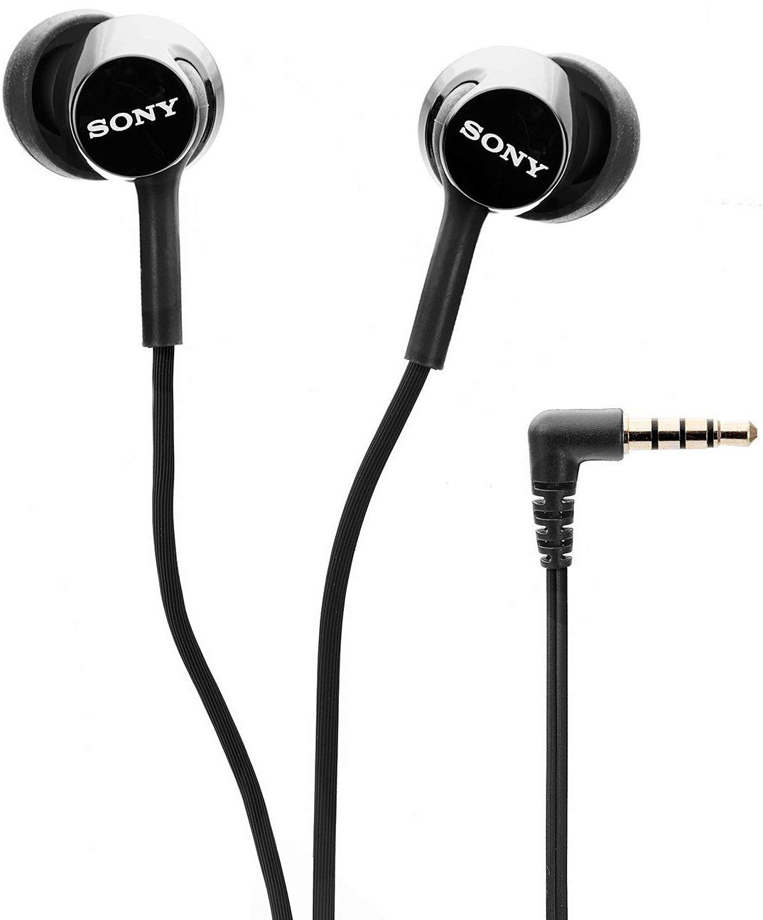 Sony MDR-EX155AP Wired in-Ear Headphones with Tangle Free Cable, 3.5mm Jack, Headset with Mic for Phone Calls and 1 Year Warranty - (Black) - Image 5