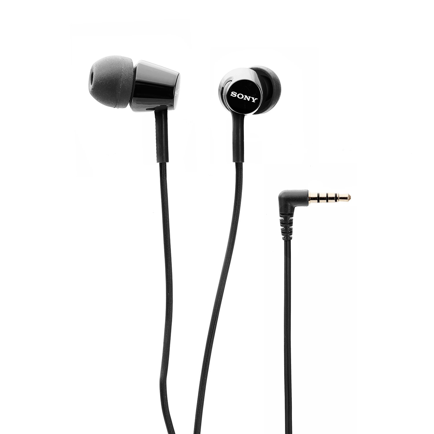 Sony MDR-EX155AP Wired in-Ear Headphones with Tangle Free Cable, 3.5mm Jack, Headset with Mic for Phone Calls and 1 Year Warranty - (Black) - Image 7
