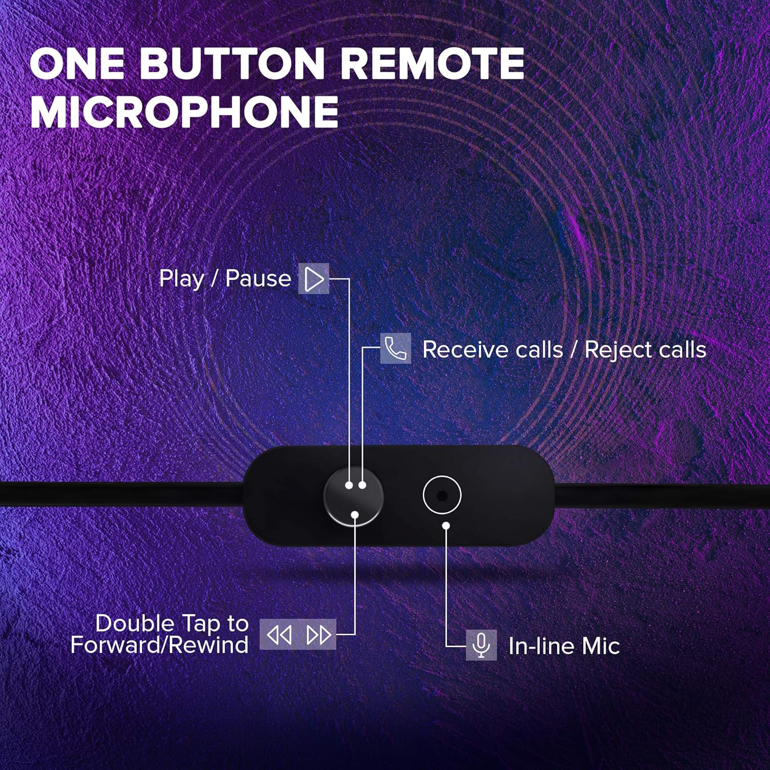 JBL C100SI Wired In aEar Headphones with Mic, JBL Pure Bass Sound, One Button Multi-function Remote, Premium Metallic Finish, Angled Buds for Comfort fit (Black) - Image 6